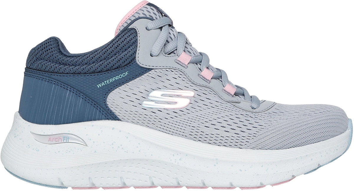 Skechers Arch Fit 2.0 Rainy Days Waterproof Women's Walking Shoes - Grey