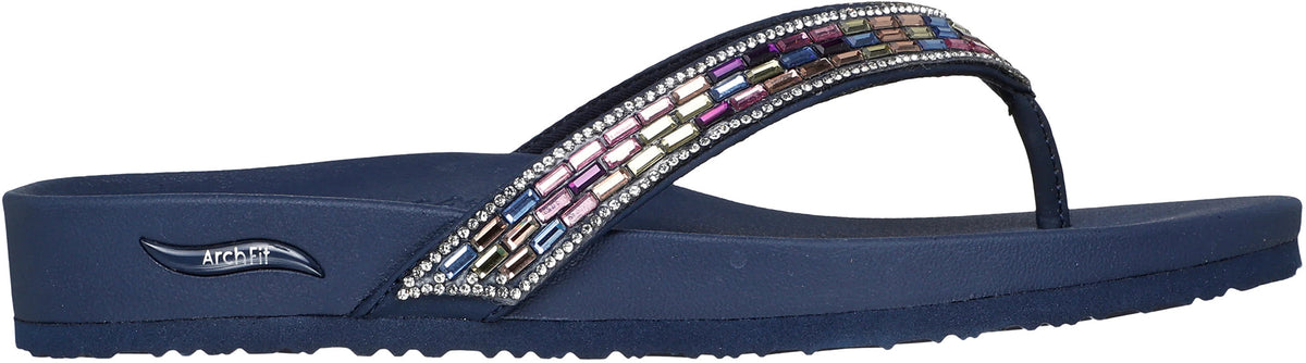 Skechers Arch Fit Meditation Glam Gal Women's Sandals - Blue