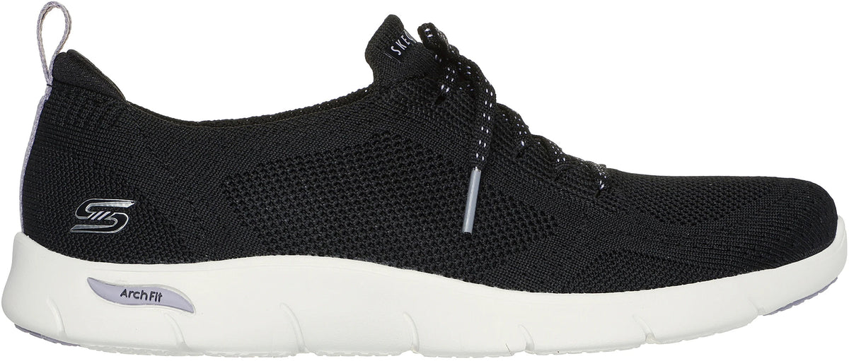 Skechers Arch Fit Refine Freesia Women's Shoes - Black