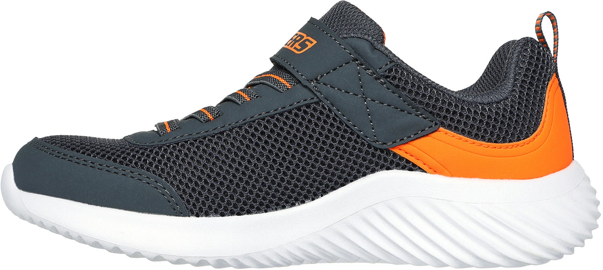 Skechers Bounder Tech Junior Trainers - Grey