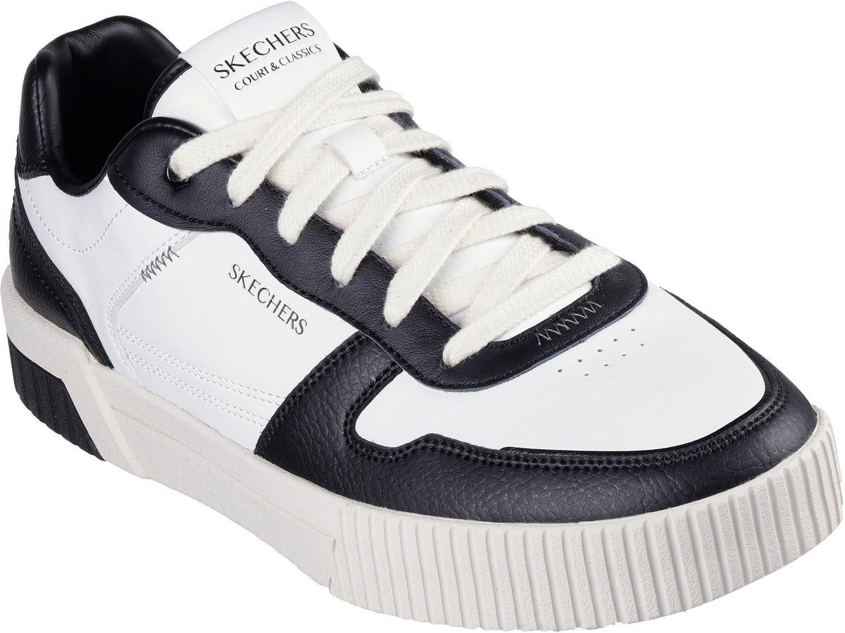Skechers Court Classic Jade Strane Men's Shoes - White