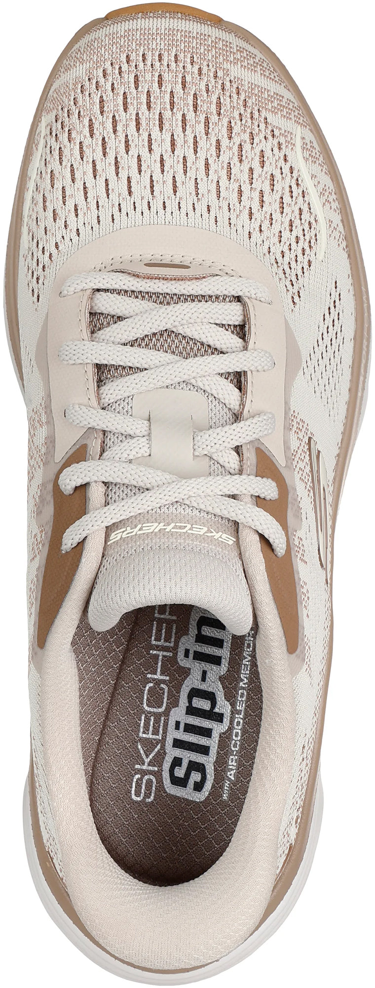 Skechers D'Lux Vapor Clear Horizon Women's Shoes - Brown