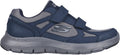 Skechers Flex GURN Velcro Men's Shoes - Blue
