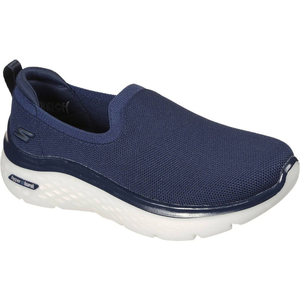 Skechers GoWalk Hyper Burst Slip On Women's Walking Shoes - Navy