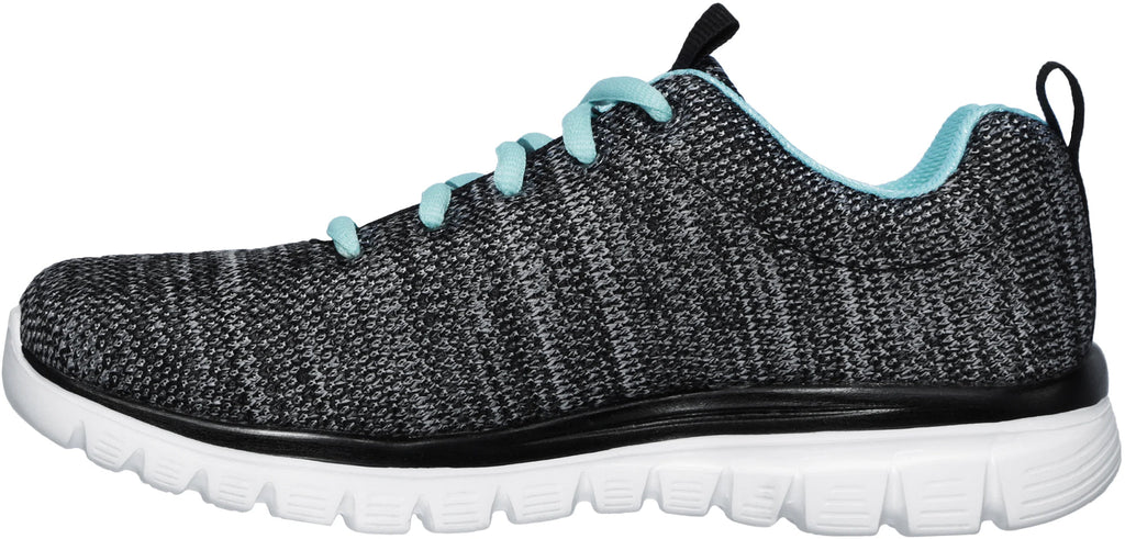Skechers Graceful Twisted Women's Training Shoes - Black