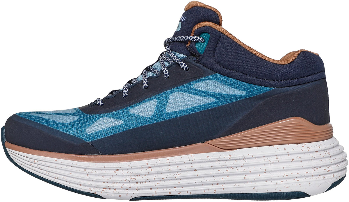 Skechers Max Cushioning Suspension Terrace Waterproof Women's Running Shoes - Blue