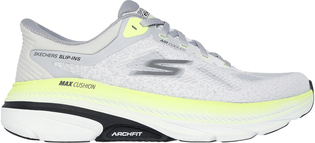 Skechers Performance Max Cushioning Cool Core Men's Running Shoes - Grey