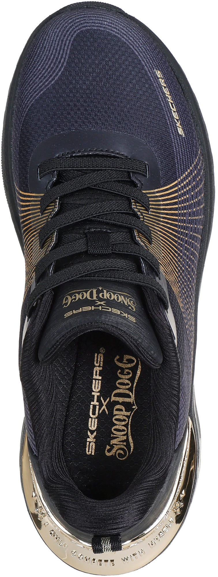 Skechers Snoop Ace Cyber Walker Women's Shoes - Black