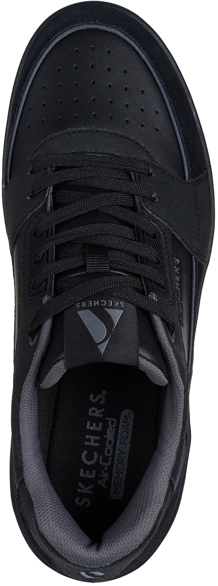 Skechers UNO Court Low Post Match Men's Shoes - Black
