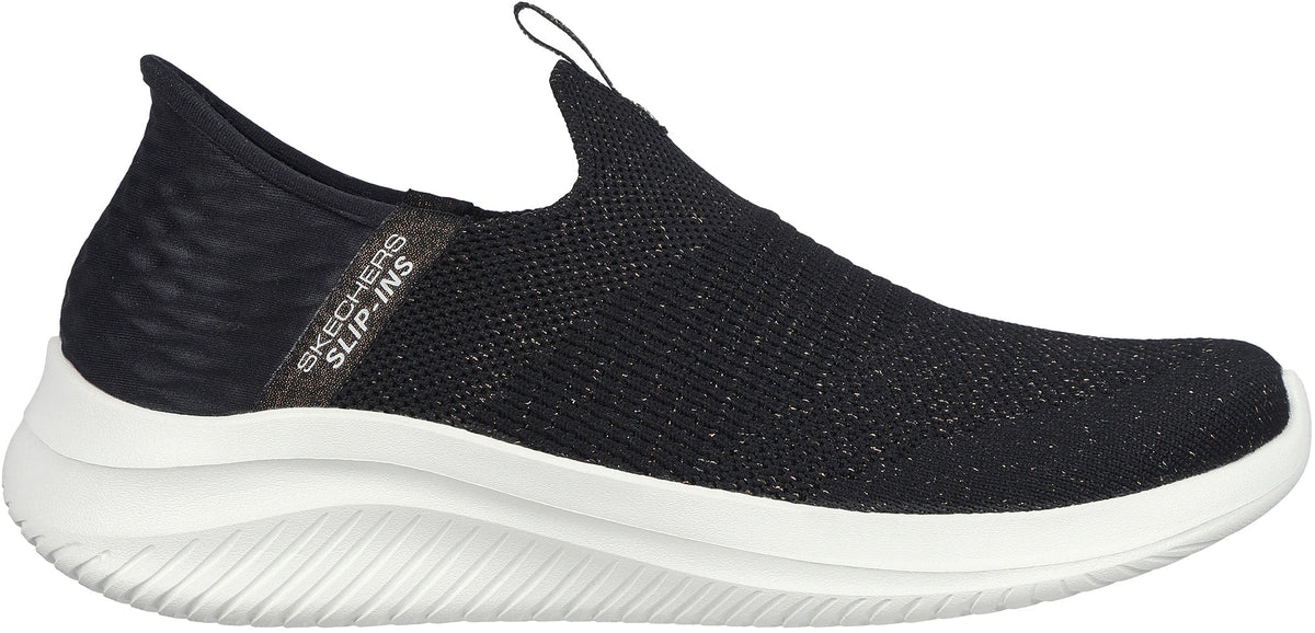 Skechers Ultra Flex 3.0 Glitter Me Women's Shoes - Black