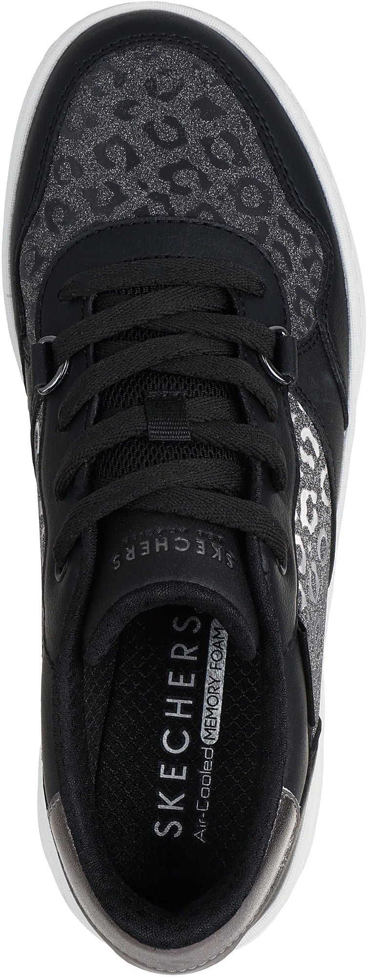 Skechers UNO CTL Subtle Shimmer Women's Shoes - Black