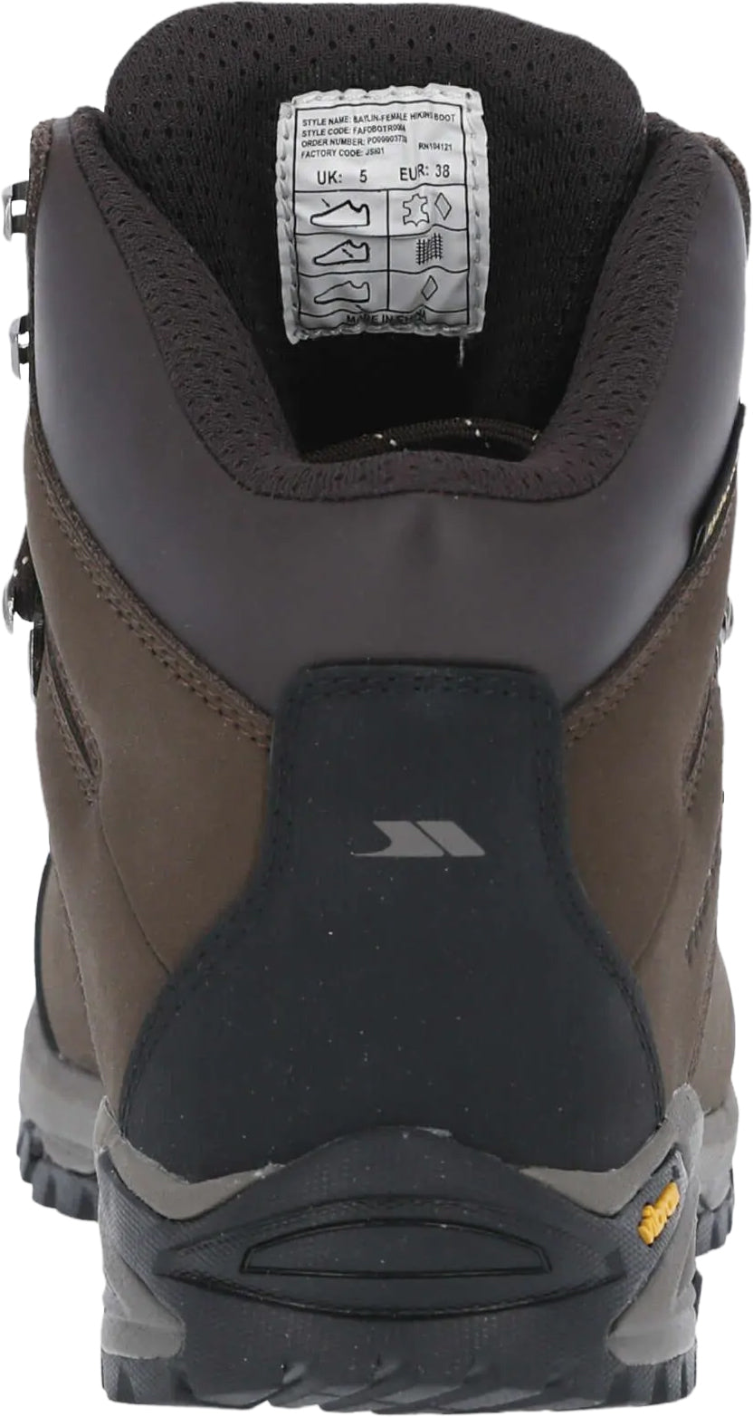 Trespass Baylin Waterproof Women's Walking Boots - Brown