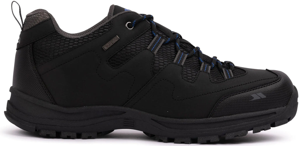 Trespass Finley Waterproof Men's Walking Shoes - Black