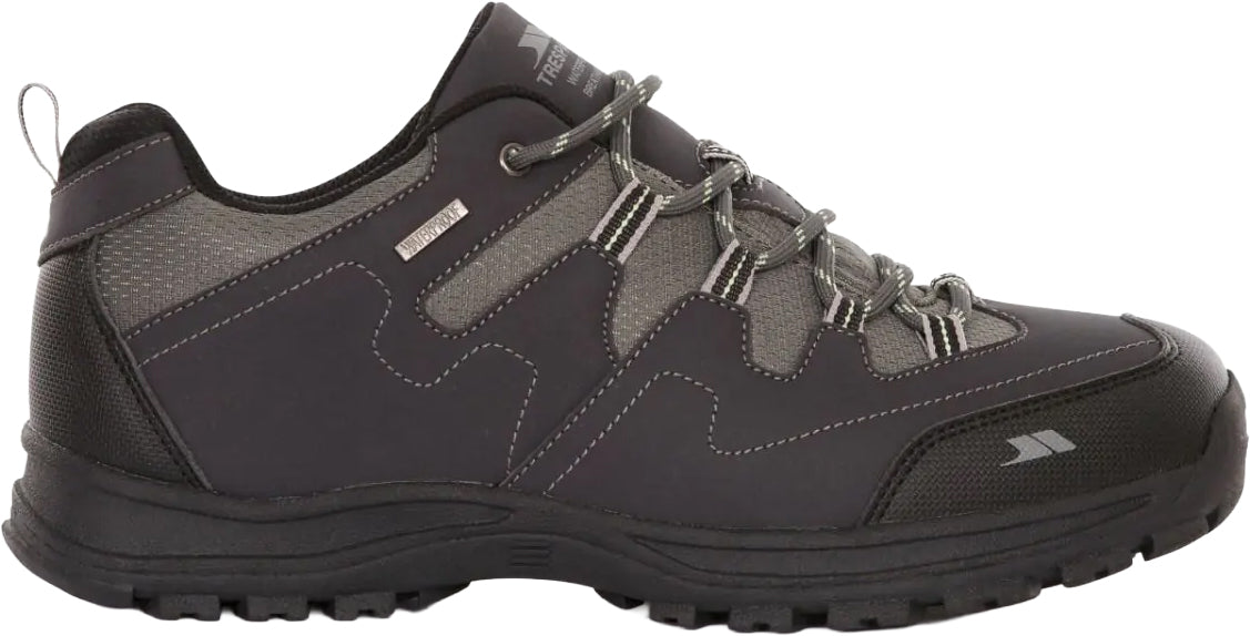 Trespass Finley Waterproof Men's Walking Shoes - Grey