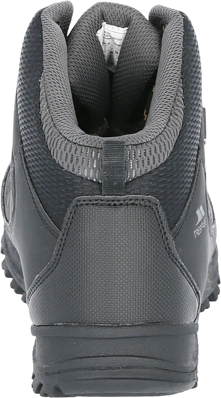 Trespass Finley Mid Waterproof Men's Walking Boots - Black