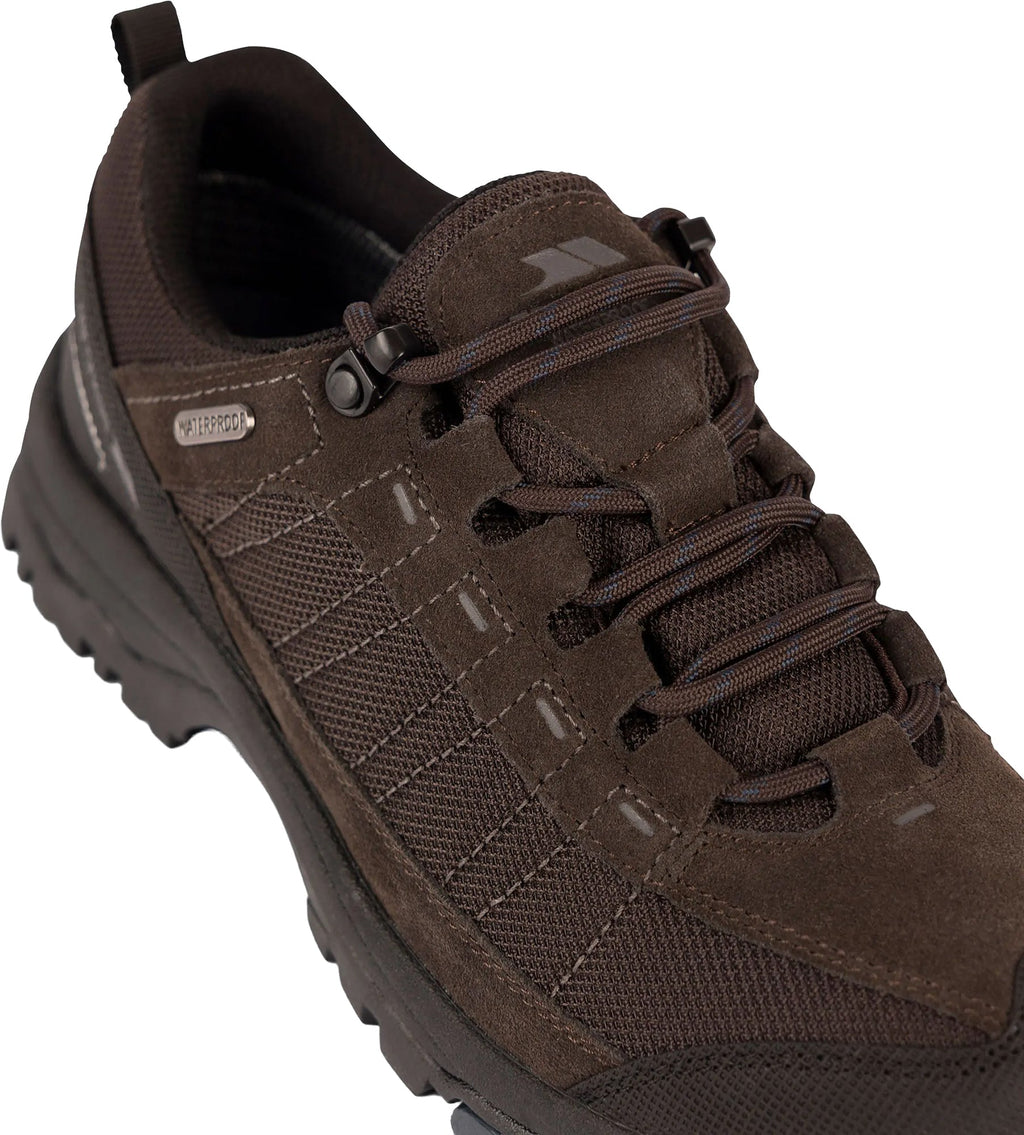 Trespass Scrap Waterproof Men's Walking Shoes - Brown