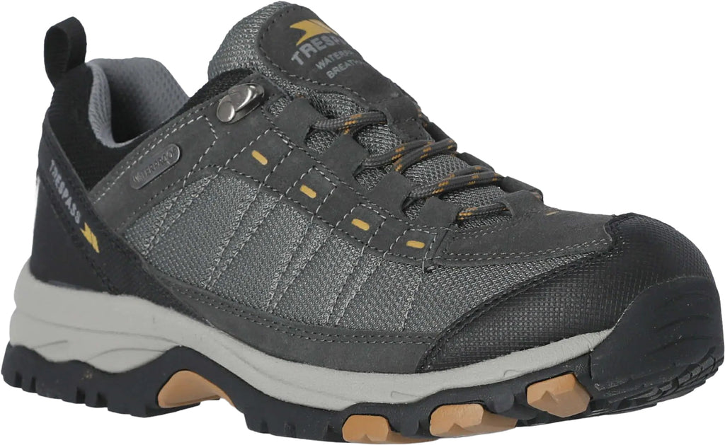 Trespass Scrap Waterproof Men's Walking Shoes - Grey