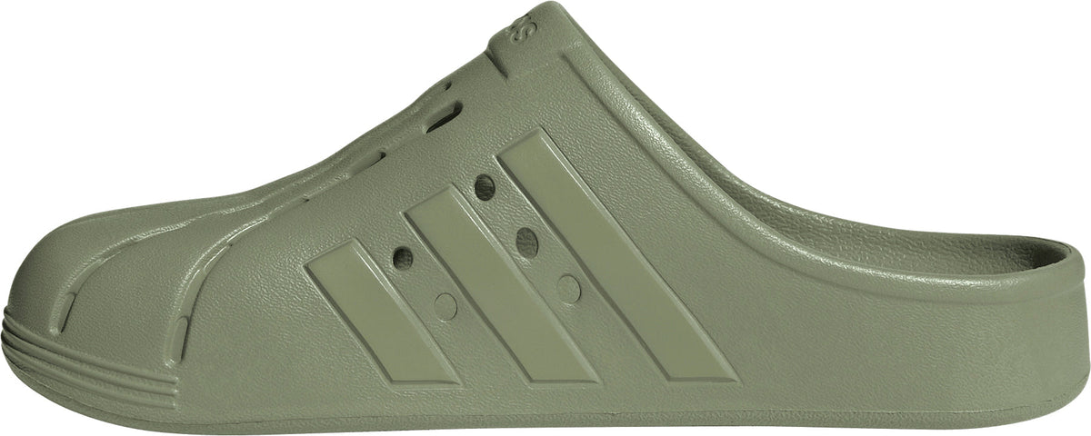 adidas Adilette Clog Sliders - Green