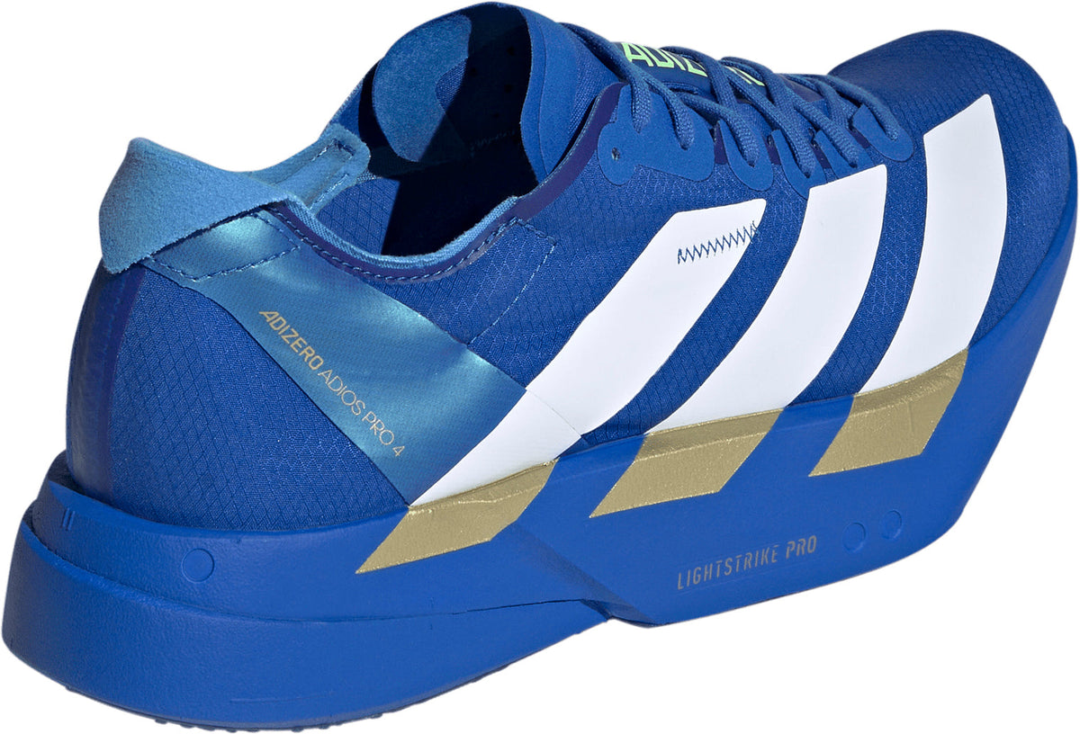 adidas Adizero Adios Pro 4 Men's Running Shoes - Blue
