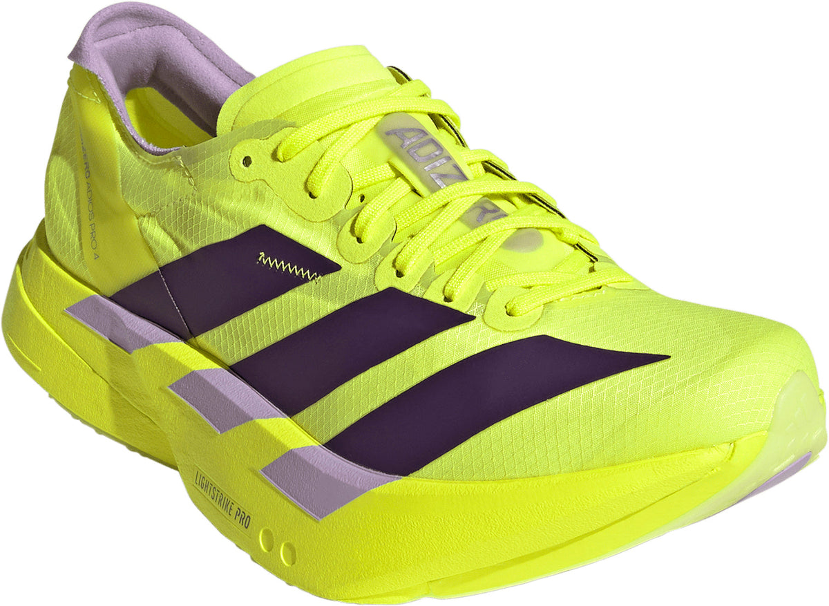 adidas Adizero Adios Pro 4 Women's Running Shoes - Yellow
