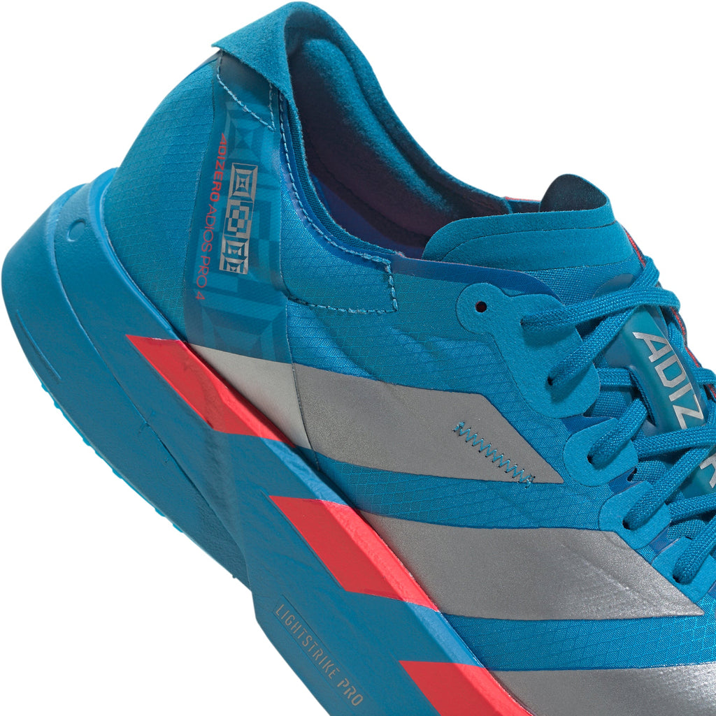 adidas Adizero Adios Pro 4 Men's Running Shoes - Blue