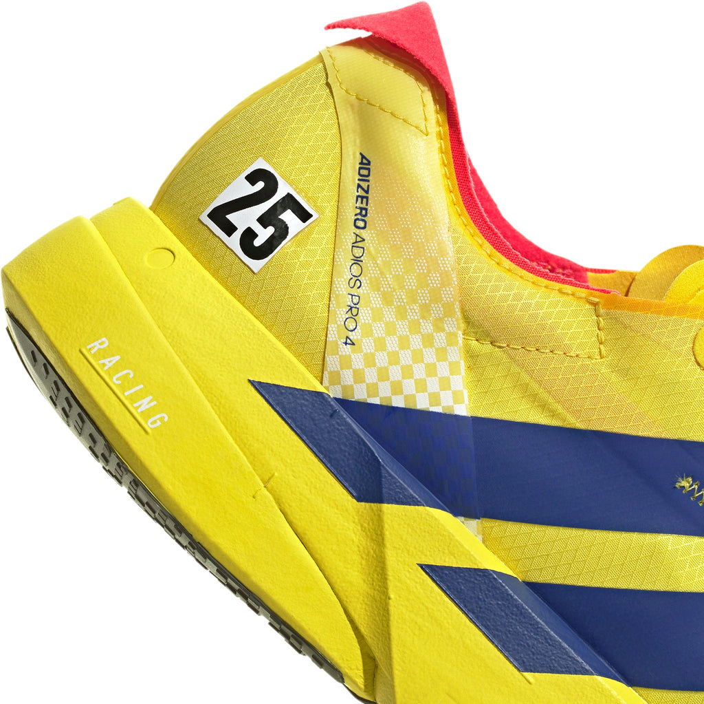 adidas Adizero Adios Pro 4 Men's Running Shoes - Yellow