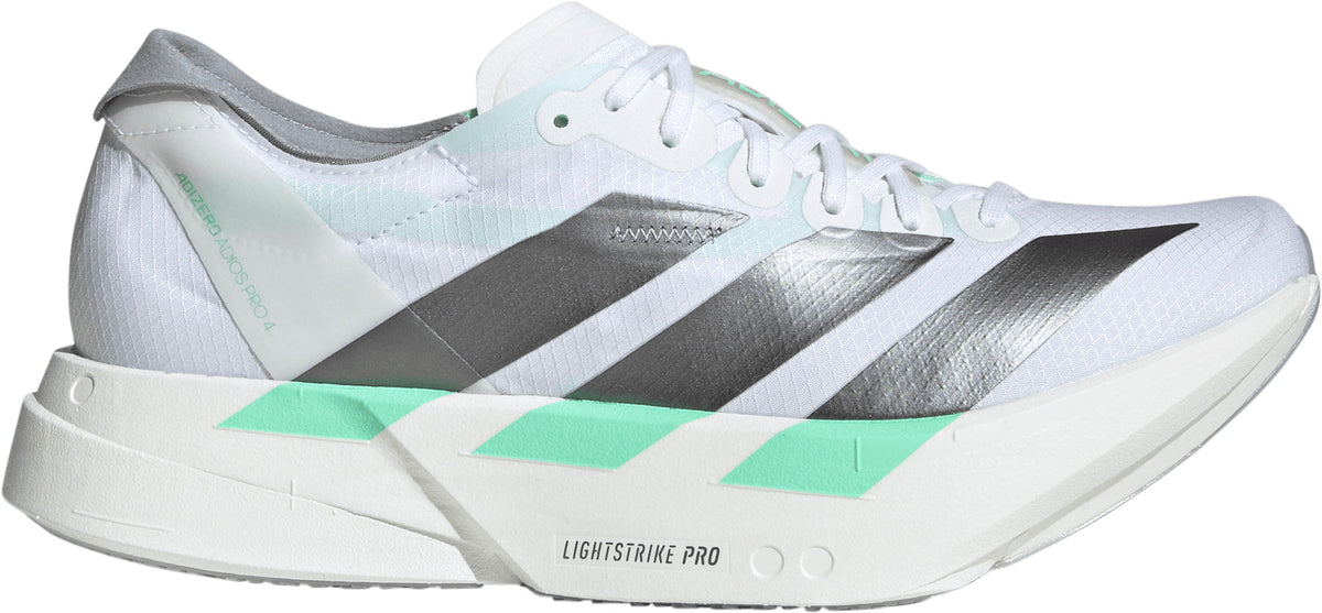 adidas Adizero Adios Pro 4 Women's Running Shoes - White