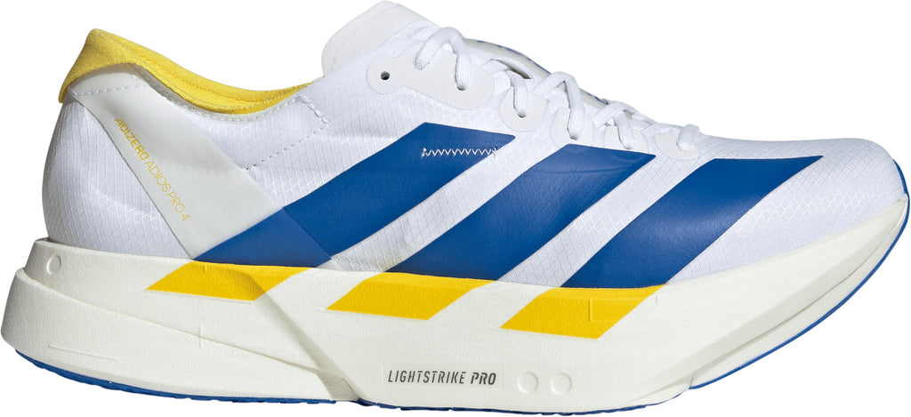 adidas Adizero Adios Pro 4 Men's Running Shoes - White