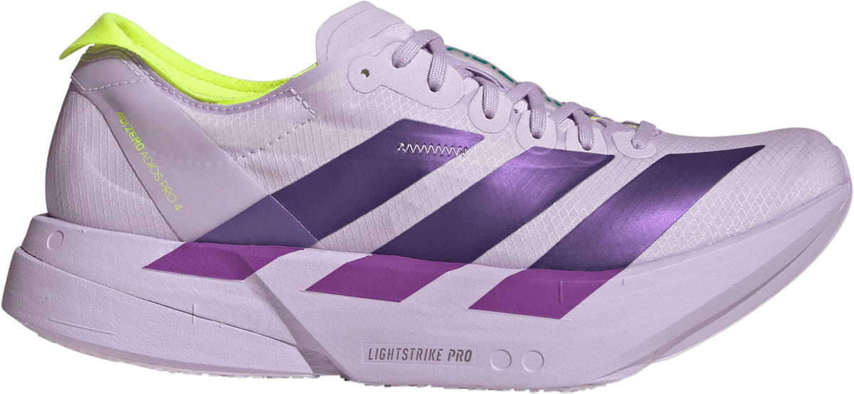 adidas Adizero Adios Pro 4 Women's Running Shoes - Purple