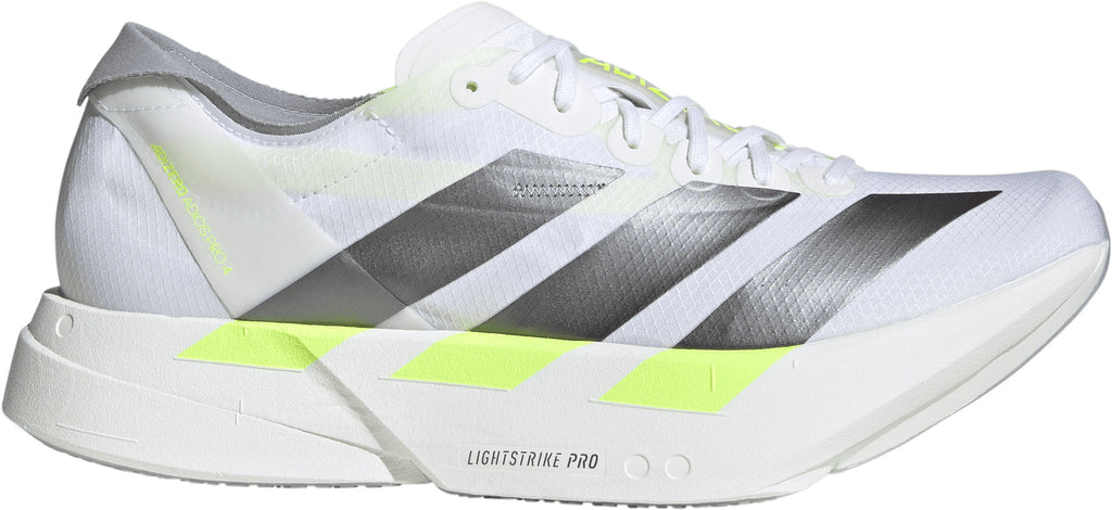 adidas Adizero Adios Pro 4 Men's Running Shoes - White