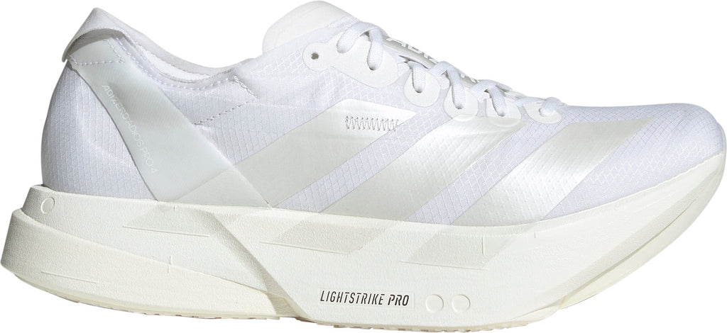 adidas Adizero Adios Pro 4 Women's Running Shoes - White