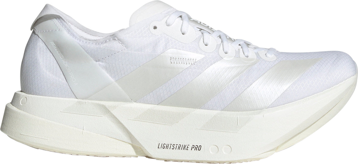 adidas Adizero Adios Pro 4 Men's Running Shoes - White