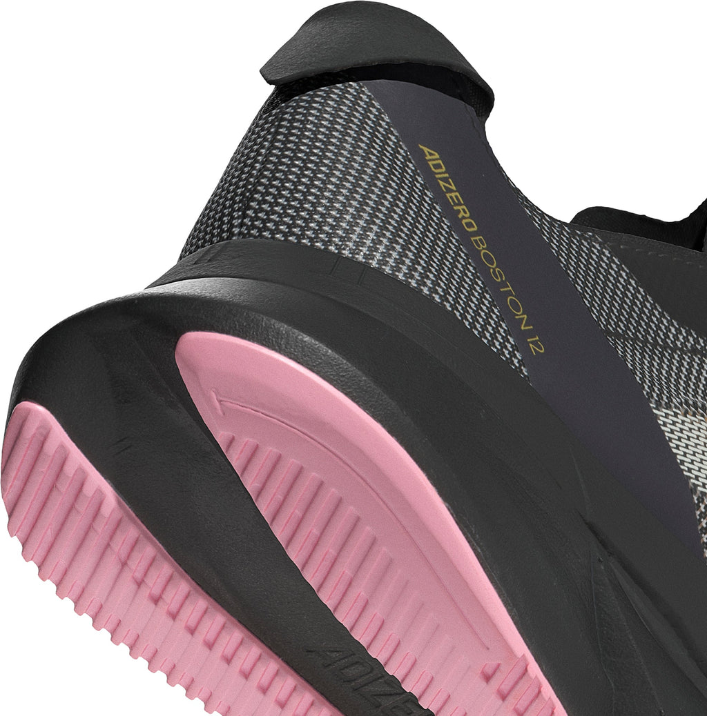 adidas Adizero Boston 12 Women's Running Shoes - Black