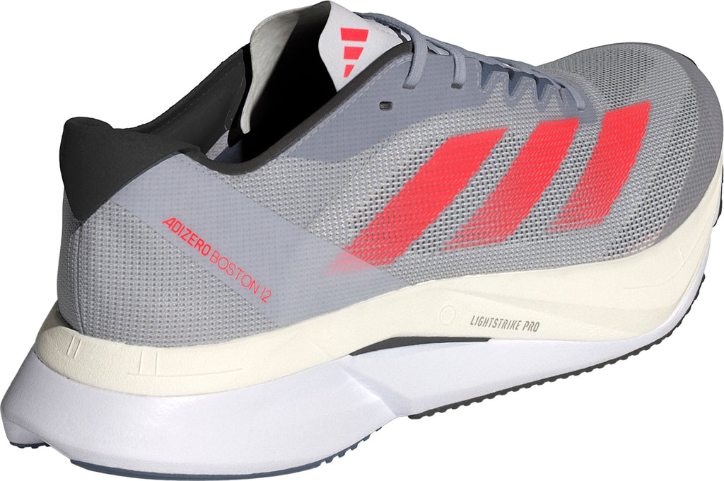 adidas Adizero Boston 12 Men's Running Shoes - Grey
