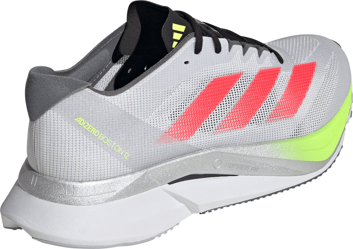 adidas Adizero Boston 12 Men's Running Shoes - Grey