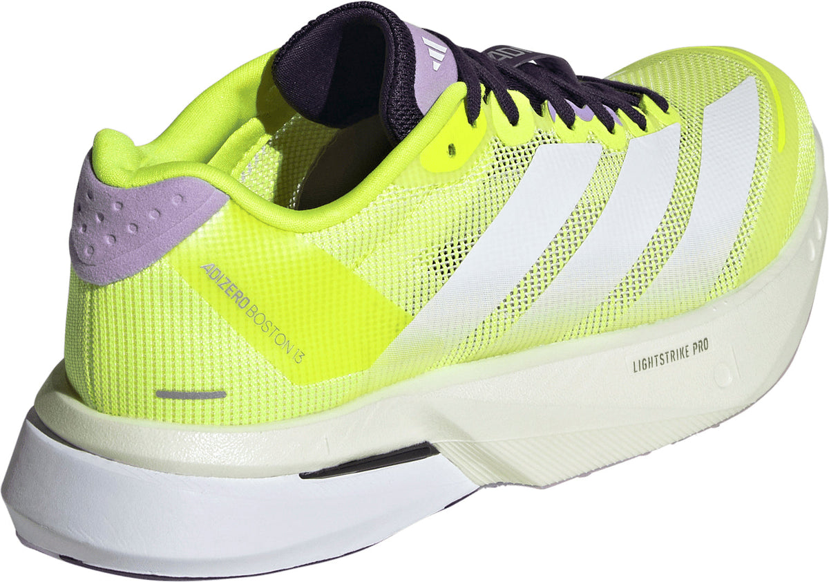 adidas Adizero Boston 13 Women's Running Shoes - Yellow