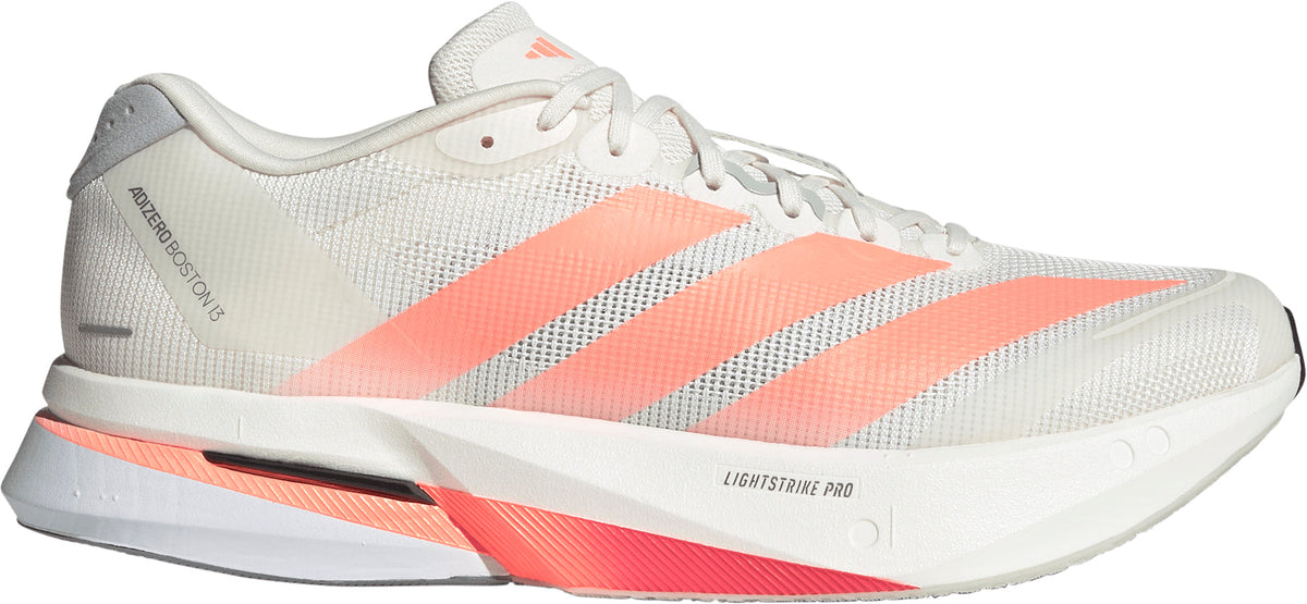 adidas Adizero Boston 13 Men's Running Shoes - Cream