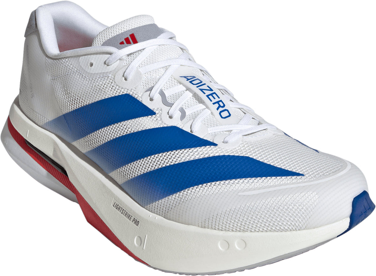 adidas Adizero Boston 13 Men's Running Shoes - White