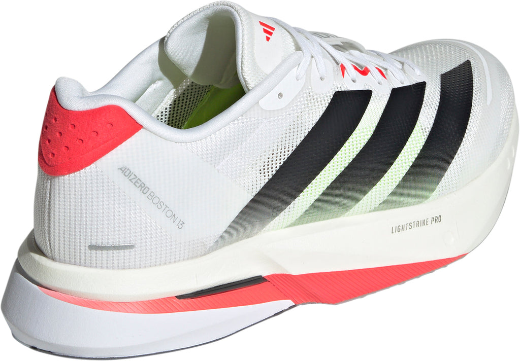 adidas Adizero Boston 13 Men's Running Shoes - White