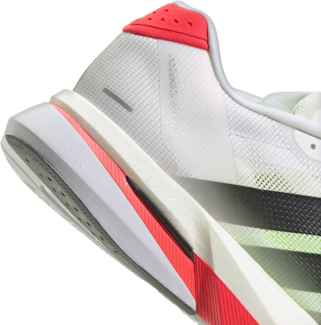 adidas Adizero Boston 13 Men's Running Shoes - White
