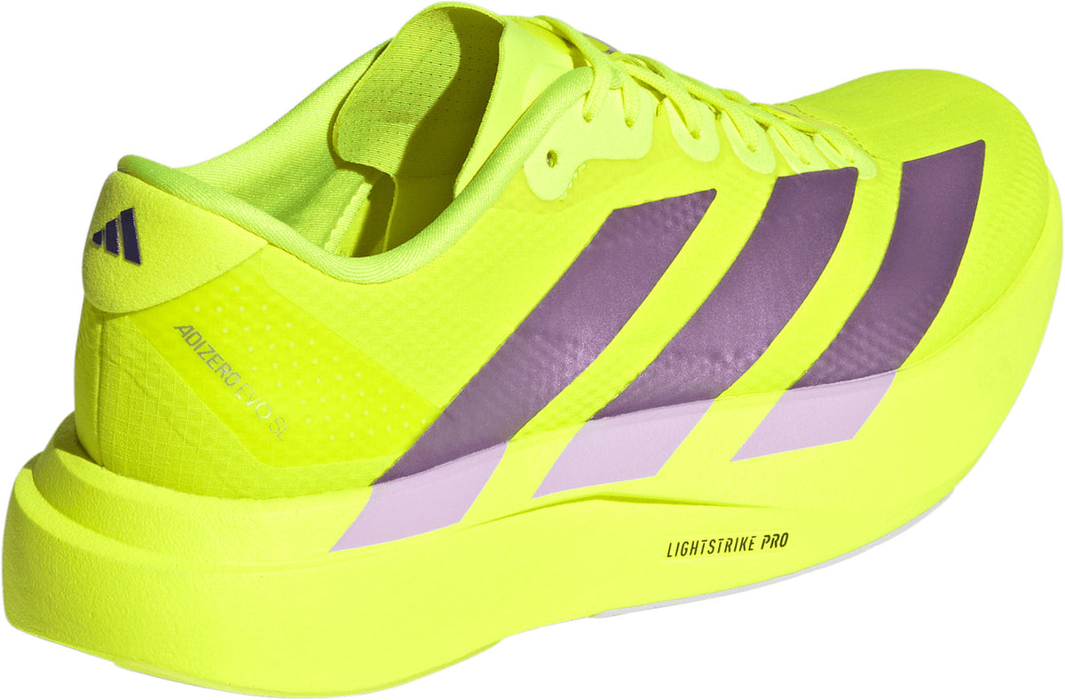 adidas Adizero EVO SL Woven Women's Running Shoes - Yellow