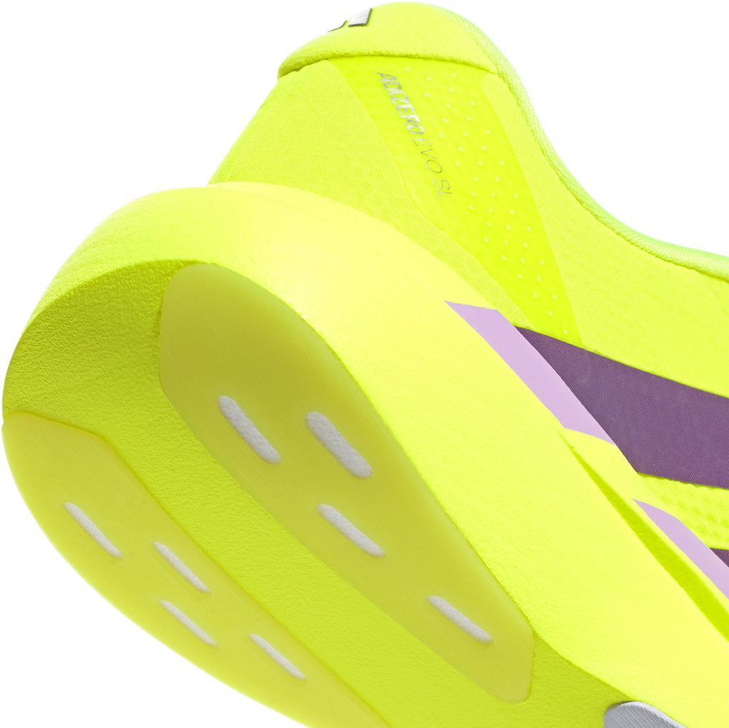 adidas Adizero EVO SL Woven Women's Running Shoes - Yellow