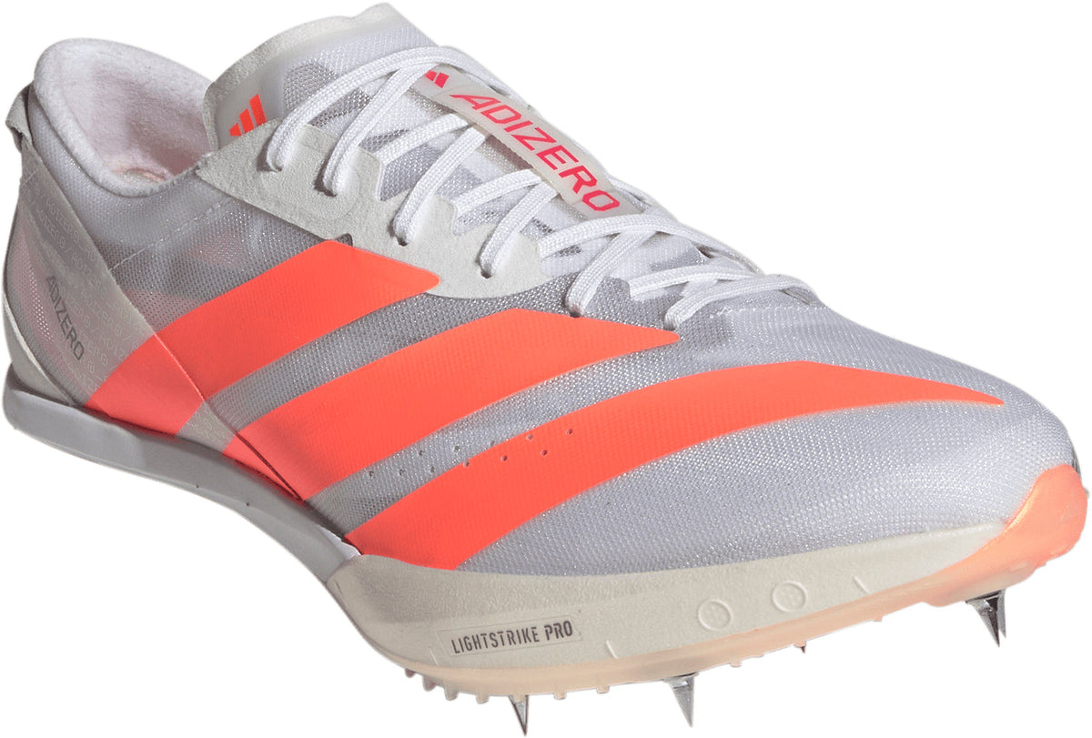 adidas Adizero Finesse Running Spikes - White