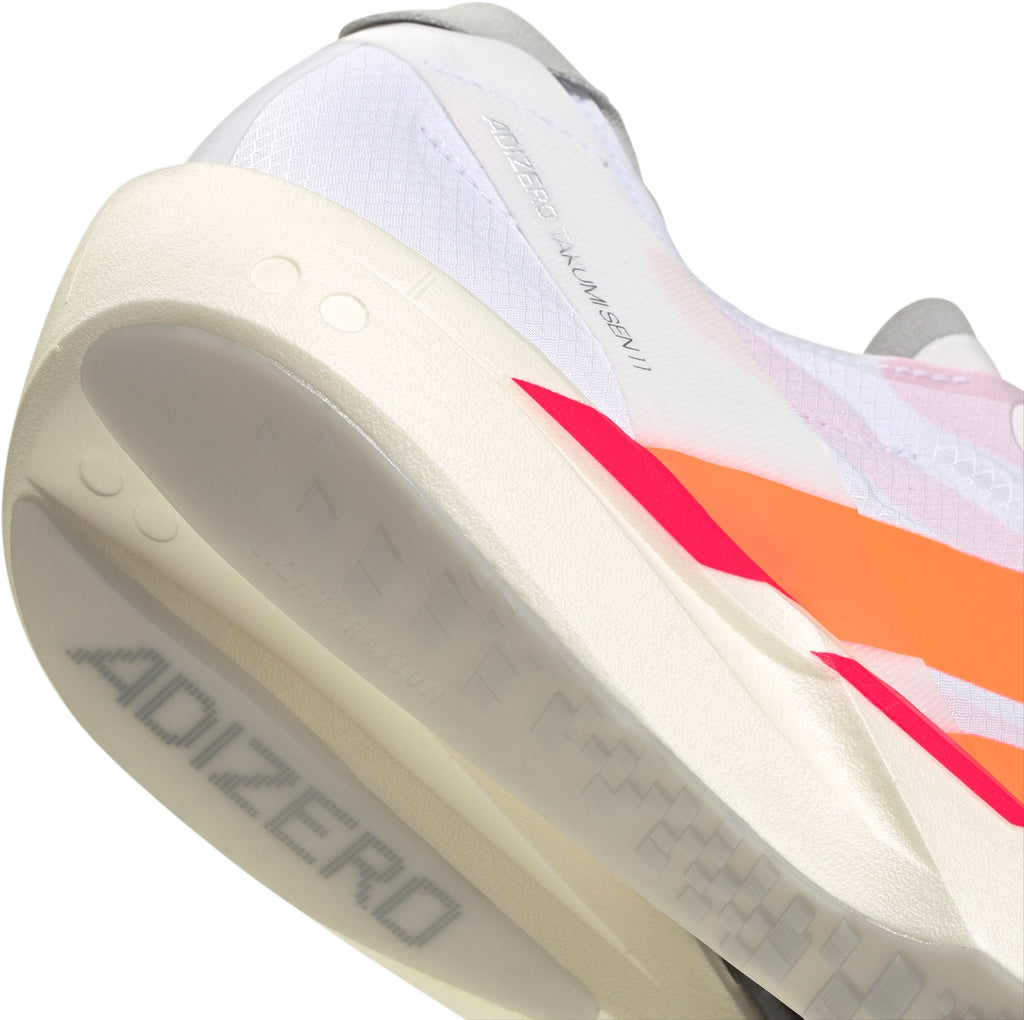 adidas Adizero Takumi Sen 11 Men's Running Shoes - White