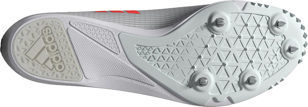 adidas Allroundstar Junior Running Spikes - White