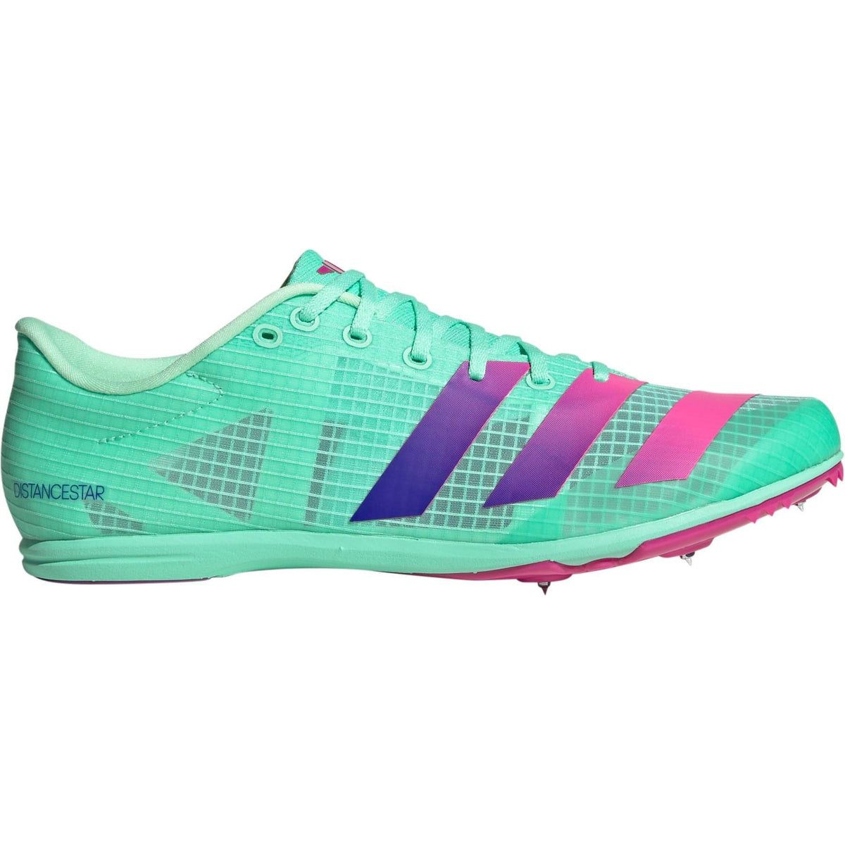 adidas Distancestar Running Spikes - Green