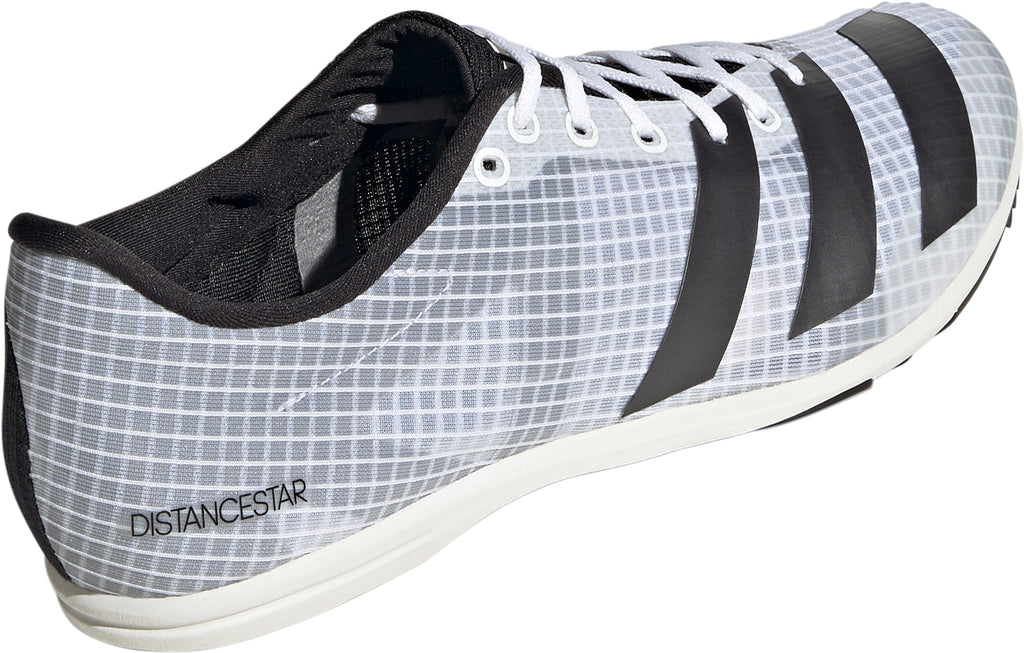 adidas Distancestar Running Spikes - White
