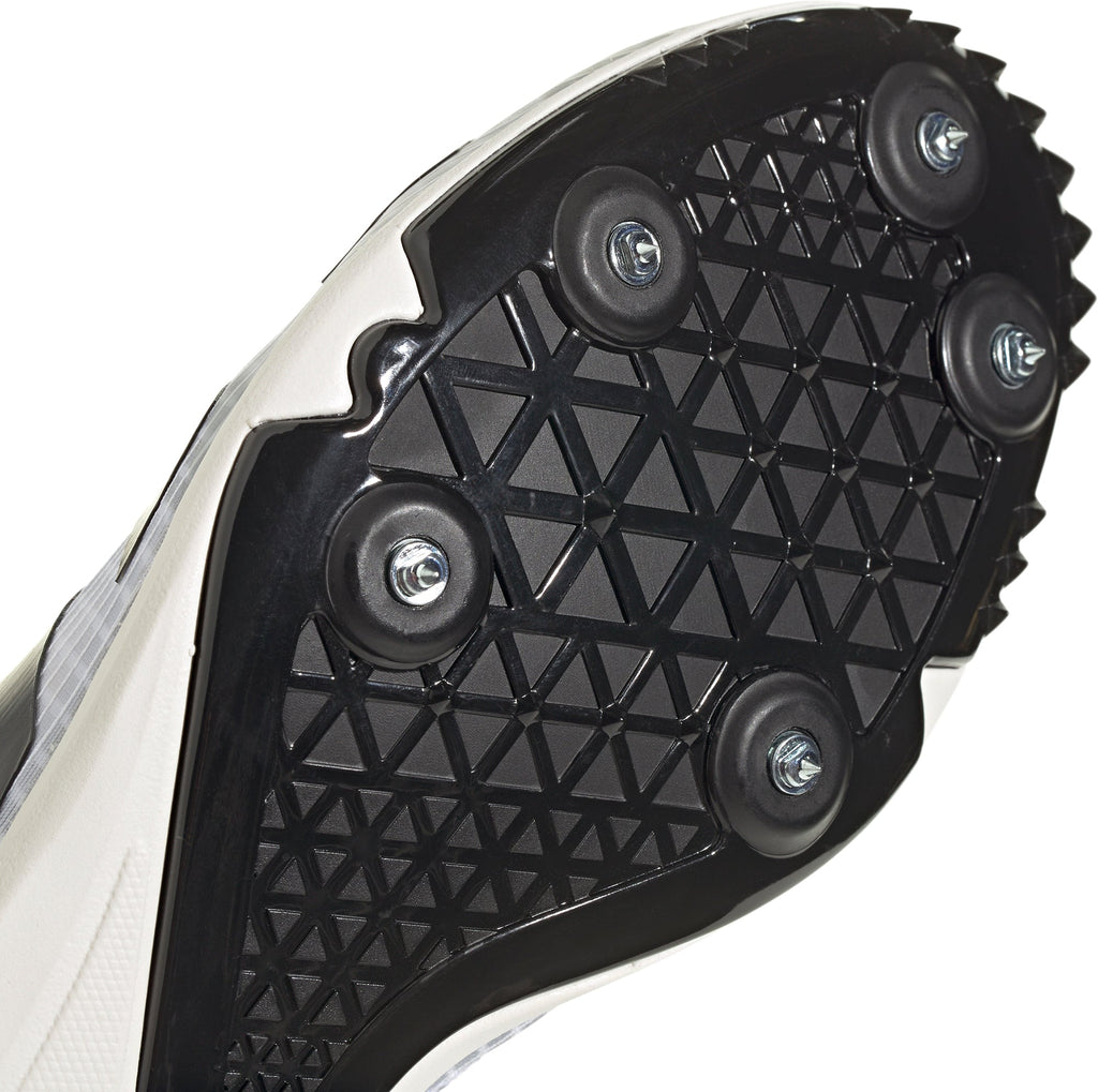 adidas Distancestar Running Spikes - White