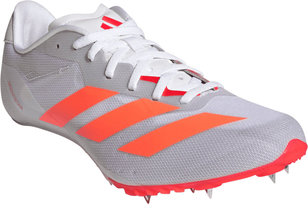 adidas Sprintstar Running Spikes - White