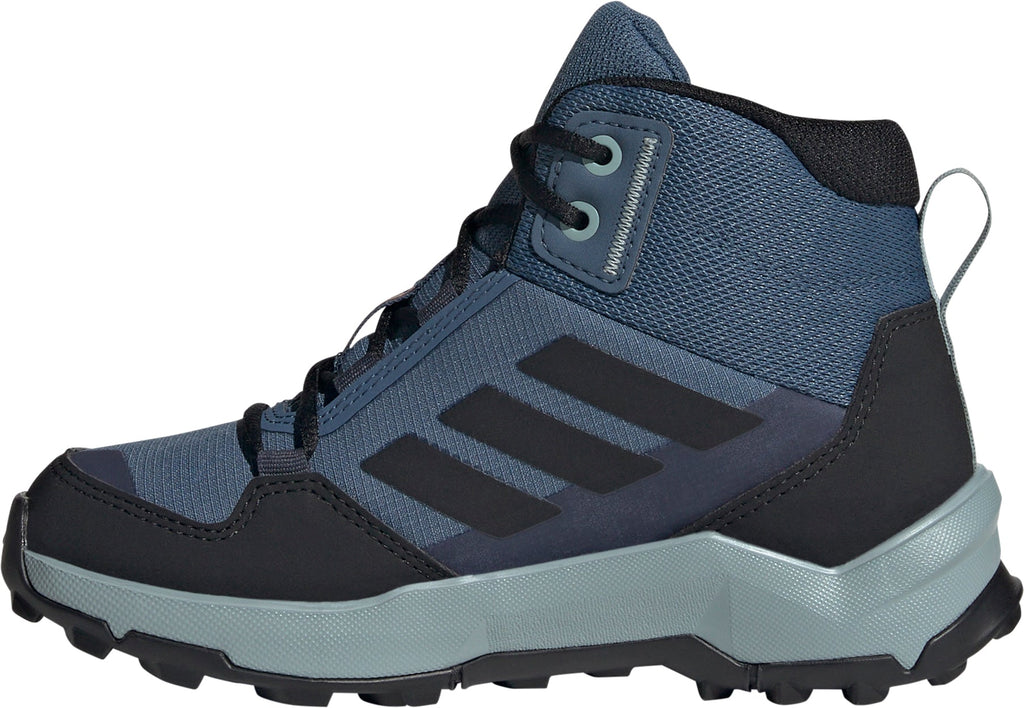 adidas Terrex AX4R Mid RAIN.RDY Junior Walking Boots - Blue